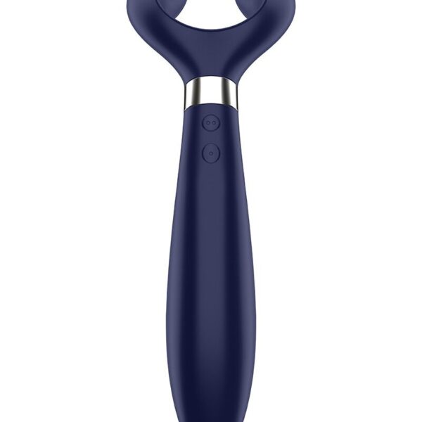 Вібратор для пар Satisfyer Endless Fun Blue, три мотори, багатофункціональний