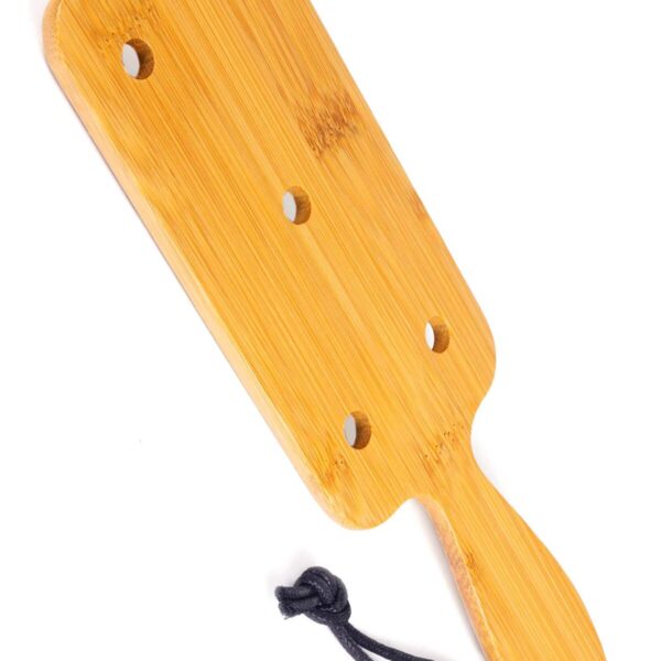 Падл Fetish Tentation Paddle Wide and Short Bamboo, упакований у ПЕ пакет