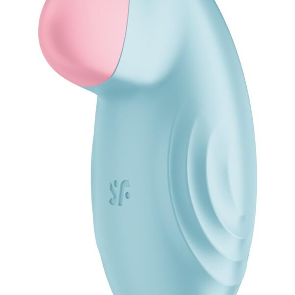 Смарт-вібратор для клітора Satisfyer Tropical Tip Light Blue