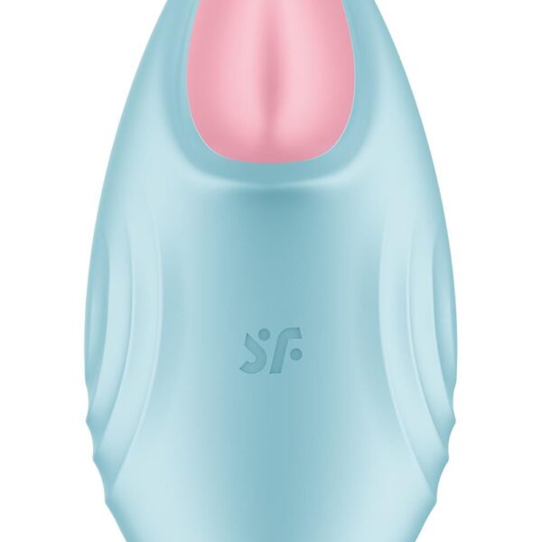 Смарт-вібратор для клітора Satisfyer Tropical Tip Light Blue