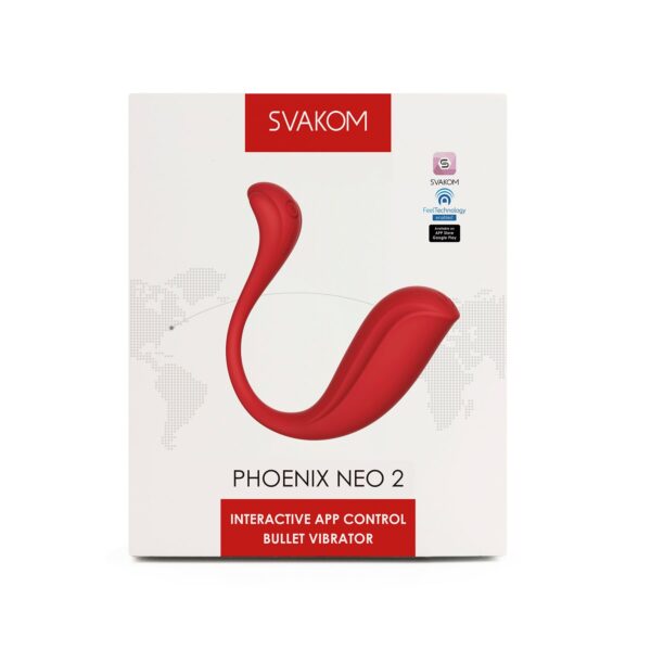 Інтерактивне віброяйце Svakom Phoenix Neo 2, оновлена модель