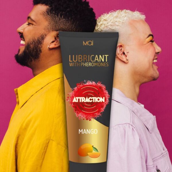 Змазка на водній основі з феромонами MAI ATTRACTION MANGO (100 мл)