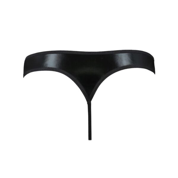 Чоловічі стринги Passion 033 Thong Paul XXL/XXXL Black, під латекс