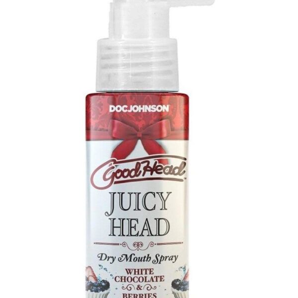 Зволожувальний спрей оральний Doc Johnson GoodHead - Juicy Head - White Chocolate and Berries 59мл