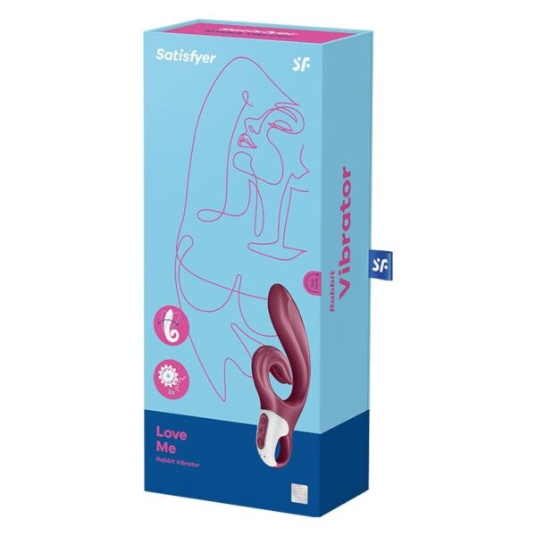 Вібратор-кролик Satisfyer Love Me Red