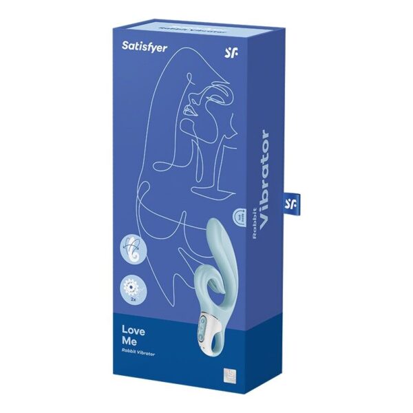 Вібратор-кролик Satisfyer Love Me Blue