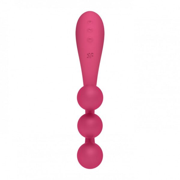 Універсальний вібратор Satisfyer Tri Ball 1, 3 мотори, гнеться