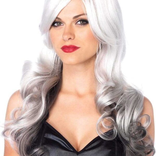 Leg Avenue Allure Multi Color Wig Grey/Black