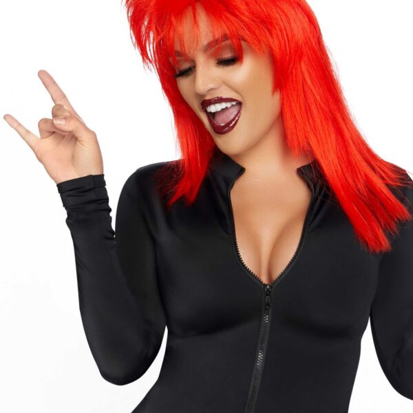 Перука рок-зірки Leg Avenue Unisex rockstar wig Red, унісекс, 53 см