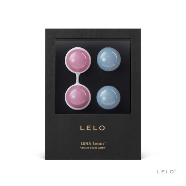 Набір вагінальних кульок LELO Beads Mini, діаметр 2,9 см, змінне навантаження, 2х28 та 2х37 г