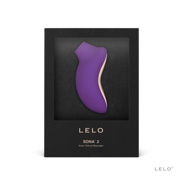 Звуковий стимулятор клітора LELO SONA 2 Purple, 12 режимів