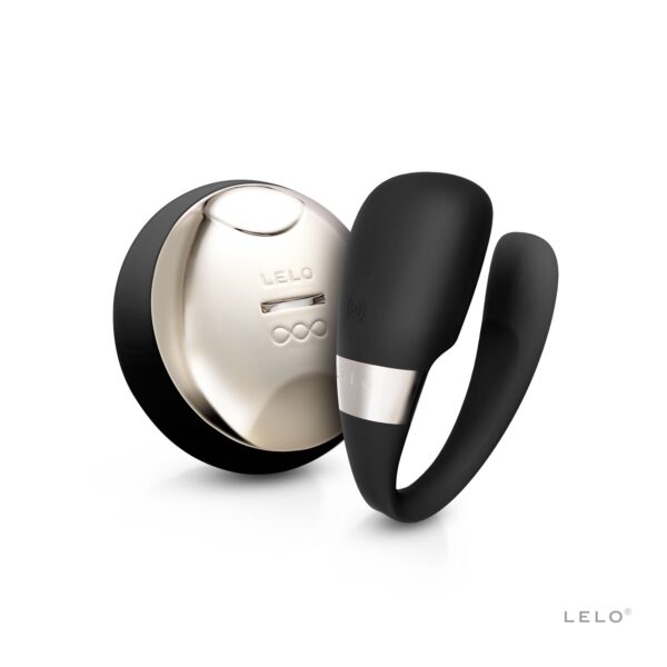 Вібратор для пар LELO Tiani 3 Black, 2 мотори, пульт ДК