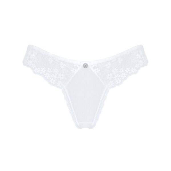 Напівпрозорі трусики Obsessive Heavenlly panties XS/S, відкриті сідниці