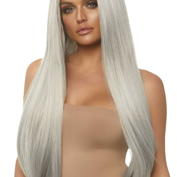 Перука Leg Avenue 33″ Long straight center part wig Grey