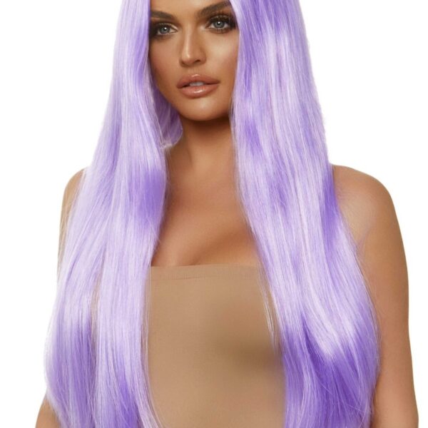 Перука Leg Avenue 33″ Long straight center part wig lavender