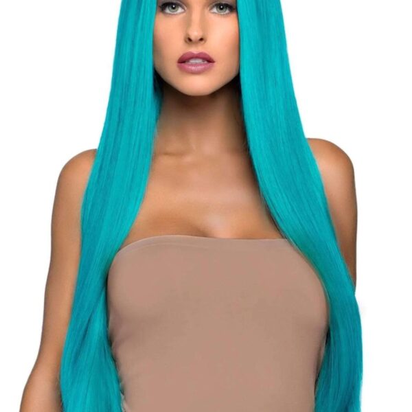 Перука Leg Avenue 33″ Long straight center part wig turquoise