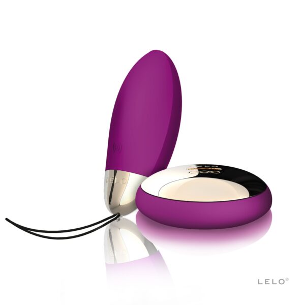 Віброяйце LELO Lyla 2 Deep Rose, водонепроникне, пульт ДК з вібрацією, технологія SenseMotion