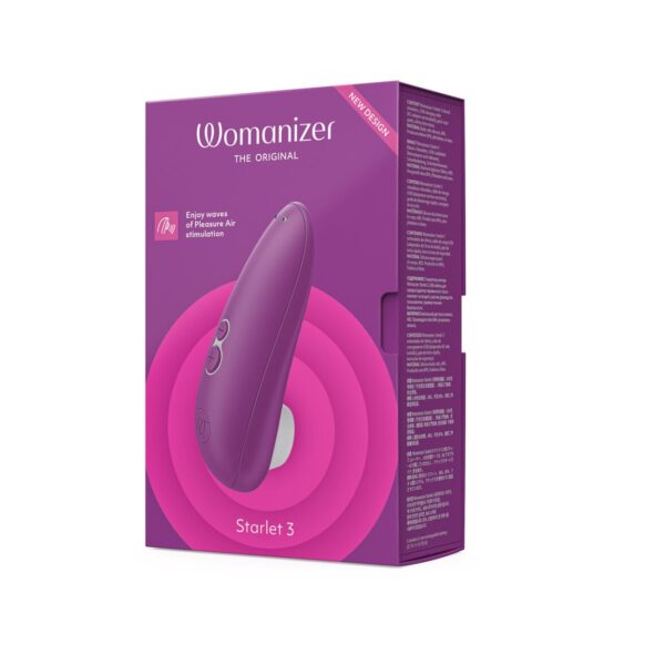 Вакуумний кліторальний стимулятор Womanizer Starlet 3 VIOLET