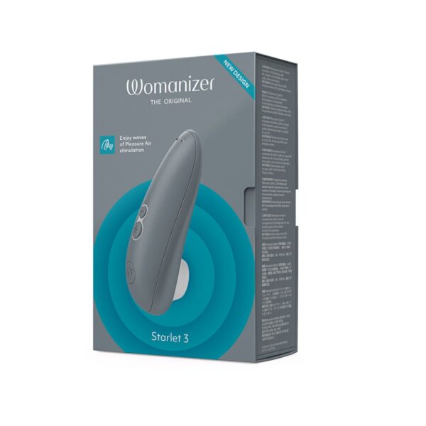 Вакуумний кліторальний стимулятор Womanizer Starlet 3 GREY