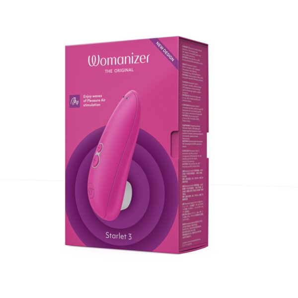 Вакуумний кліторальний стимулятор Womanizer Starlet 3 PINK