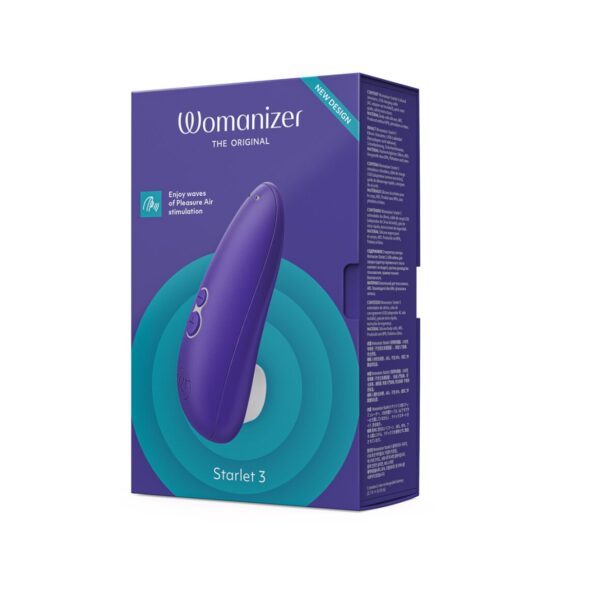 Вакуумний кліторальний стимулятор Womanizer Starlet 3 INDIGO