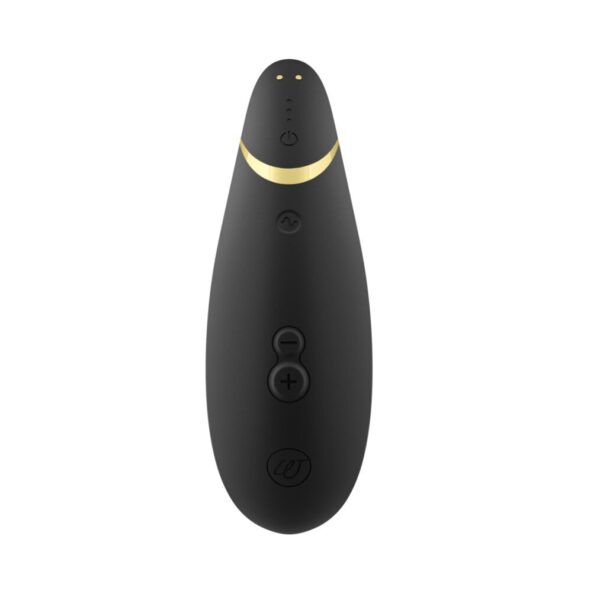 Вакуумний кліторальний стимулятор Womanizer Premium 2 - Black, функції Autopilot та Smart Silence