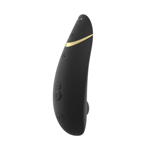 Вакуумний кліторальний стимулятор Womanizer Premium 2 - Black, функції Autopilot та Smart Silence