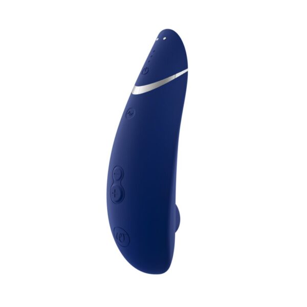 Вакуумний кліторальний стимулятор Womanizer Premium 2 - Blueberry, функції Autopilot та Smart Silenc