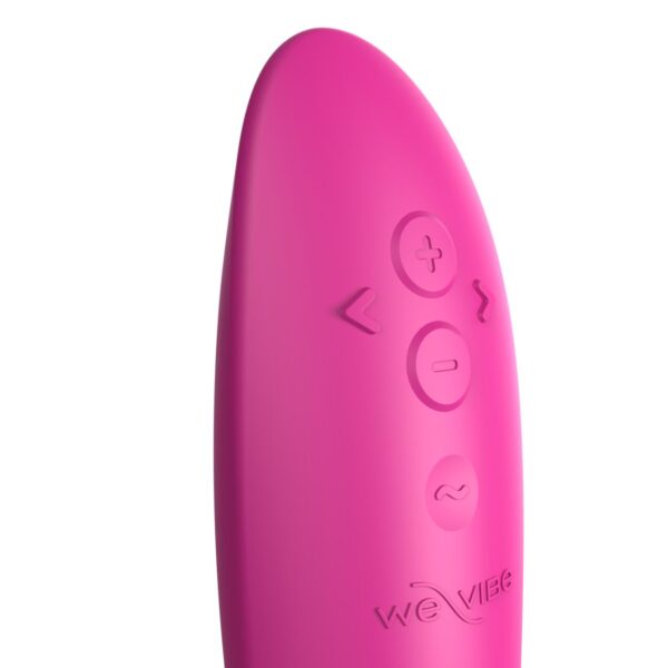 Смарт-вібратор We-Vibe Rave 2 Twisted Pleasure Pink, для точки G та входу в піхву, 2 мотори