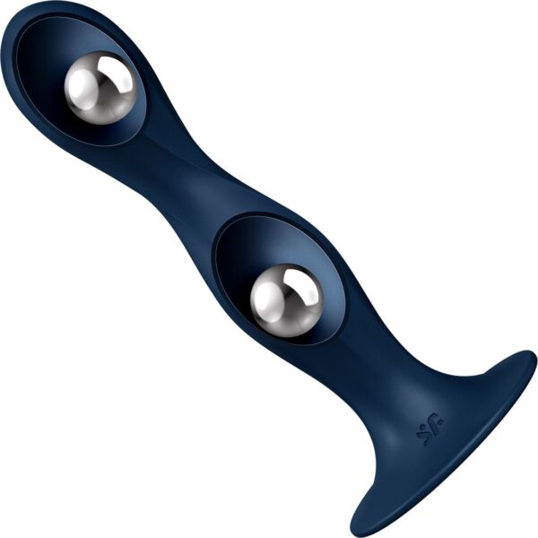 Дилдо Satisfyer Double Ball-R Dark Blue