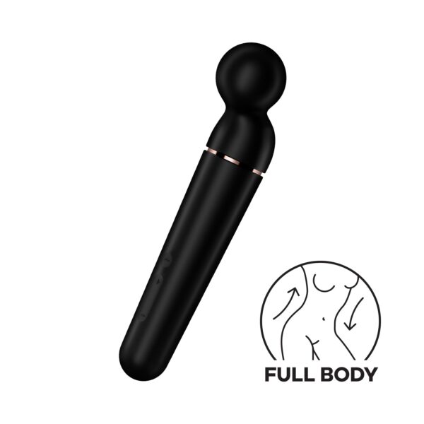 Вібромасажер Satisfyer Planet Wand-er Black/Rosegold