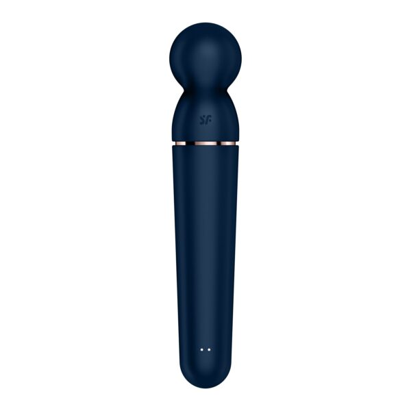 Вібромасажер Satisfyer Planet Wand-er Blue/Rosegold