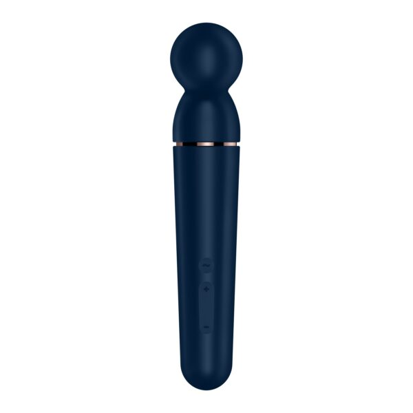 Вібромасажер Satisfyer Planet Wand-er Blue/Rosegold