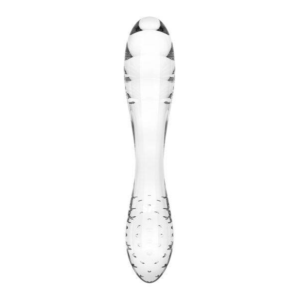 Скляний дилдо Satisfyer Dazzling Crystal 1 (Transparent)