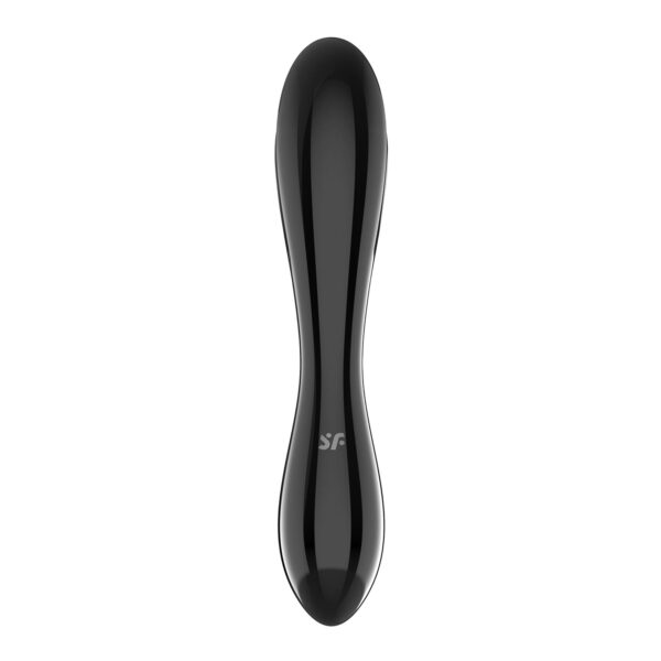 Скляний дилдо Satisfyer Dazzling Crystal 1 (Black)