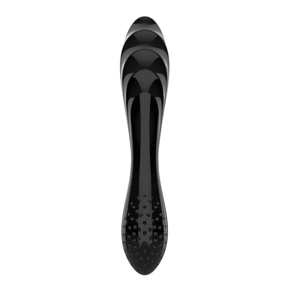 Скляний дилдо Satisfyer Dazzling Crystal 1 (Black)