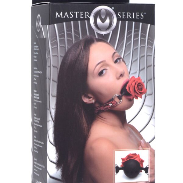 Кляп Master Series Eye-Catching Ball Gag With Rose