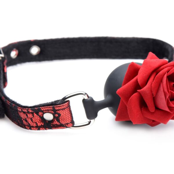 Кляп Master Series Eye-Catching Ball Gag With Rose