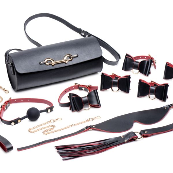 Набір для BDSM Master Series Bow - Luxury BDSM Set With Travel Bag