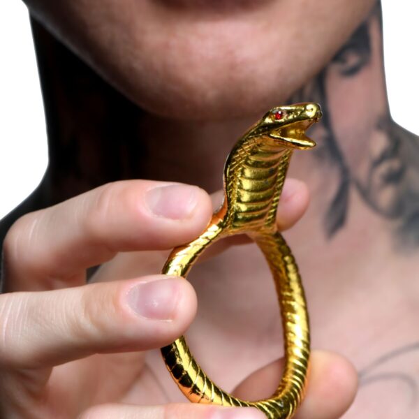 Ерекційне кільце Master Series Cobra King Golden Cock Ring