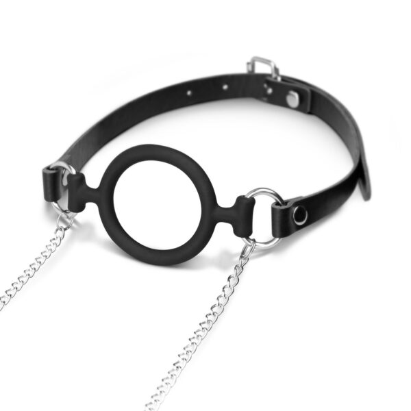 Затискачі для сосків з кляпом Bedroom Fantasies Nipple Clamps & Silicone Gag Ring