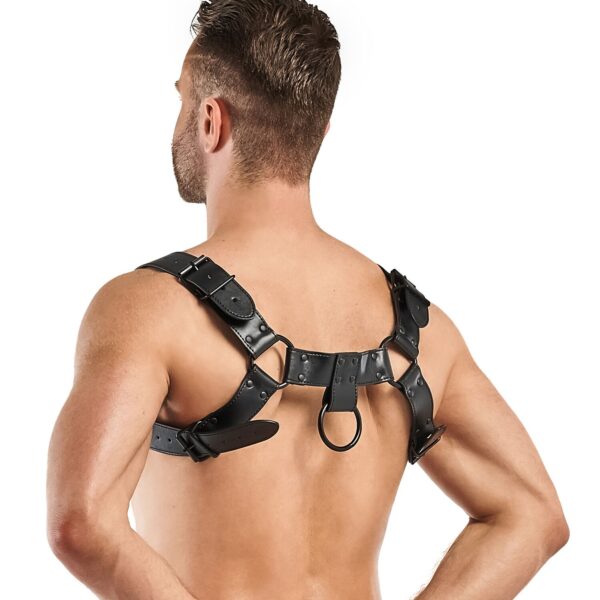 Портупея Bedroom Fantasies Bruno Chest Bulldog Harness - Black