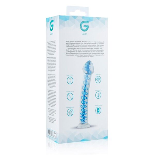 Скляний дилдо Gildo Glass Dildo No. 4