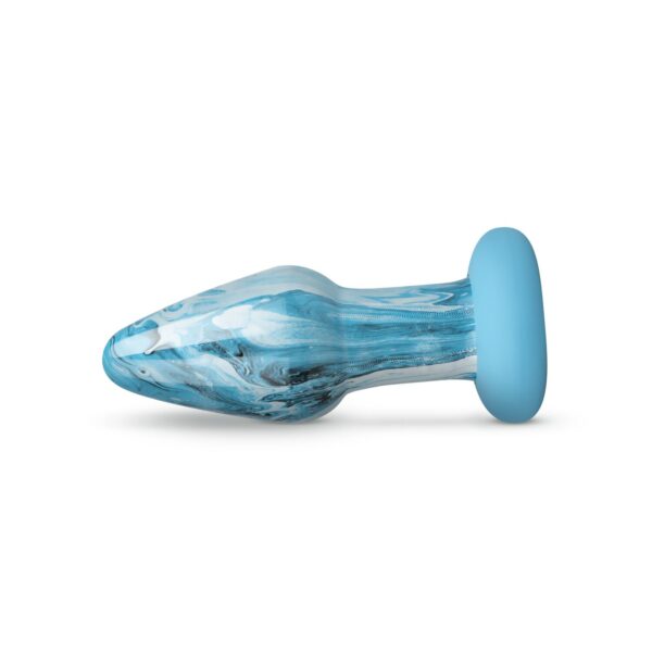 Скляна анальна пробка Gildo - Ocean Curl Glass Butt plug