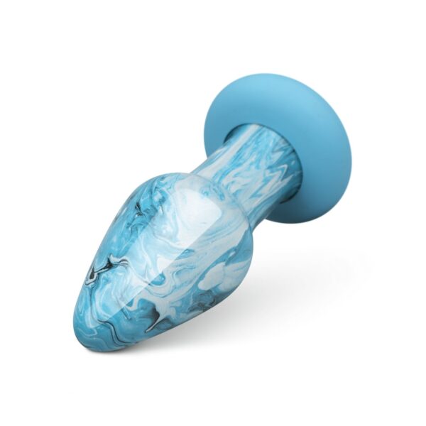 Скляна анальна пробка Gildo - Ocean Curl Glass Butt plug