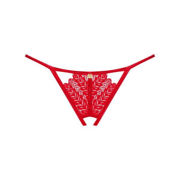 Трусики Obsessive Ingridia crotchless thong XS/S