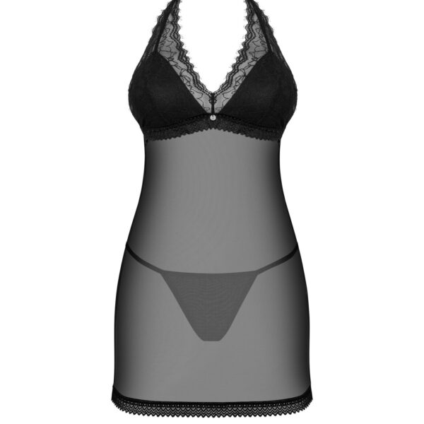 Пеньюар Obsessive Medilla chemise & thong M/L