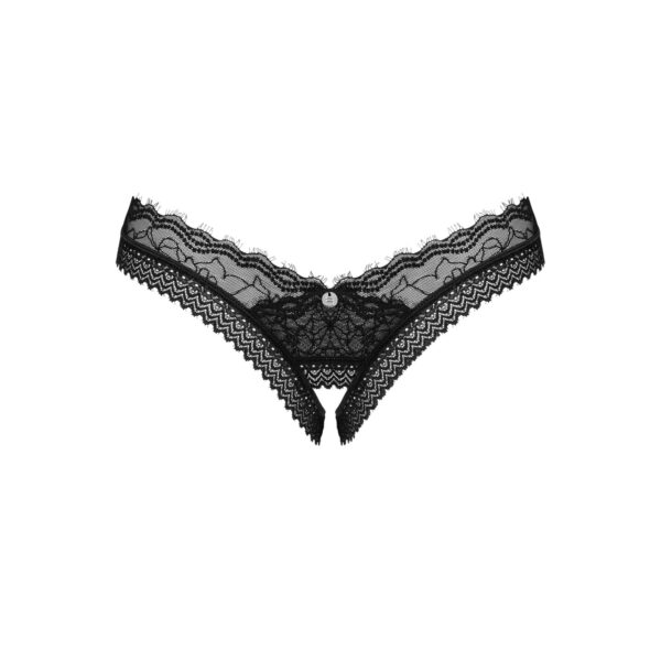 Трусики Obsessive Medilla crotchless thong XS/S