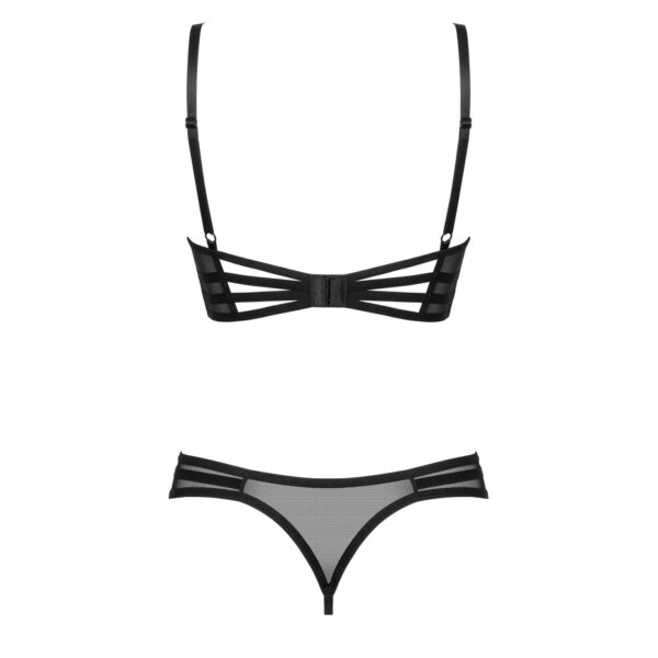 Комплект Obsessive Roxelia 2-pcs crotchless set XS/S