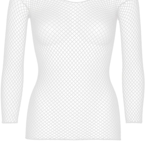 Топ Leg Avenue Long Sleeves T-Shirts White One Size